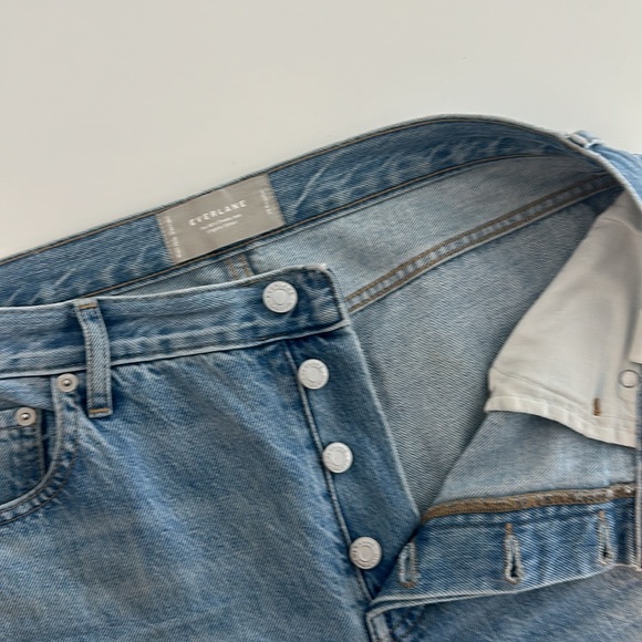 Everlane The 90s Cheeky Jean Vintage Sunbleached Blue size 29 regular - Picture 5 of 8